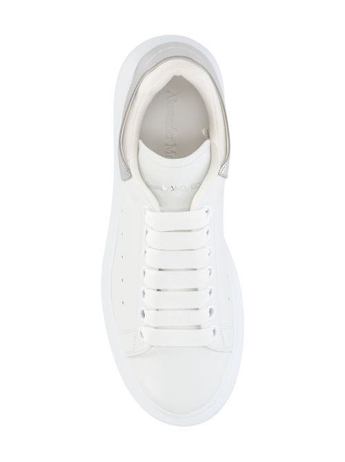 Sneakers bianca / argento Alexander McQueen | 697103WIFTJ9071